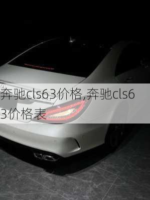 奔驰cls63价格,奔驰cls63价格表