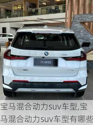 宝马混合动力suv车型,宝马混合动力suv车型有哪些