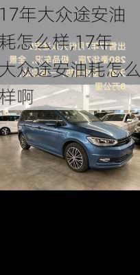 17年大众途安油耗怎么样,17年大众途安油耗怎么样啊