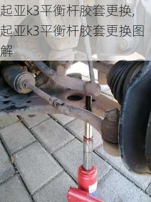 起亚k3平衡杆胶套更换,起亚k3平衡杆胶套更换图解