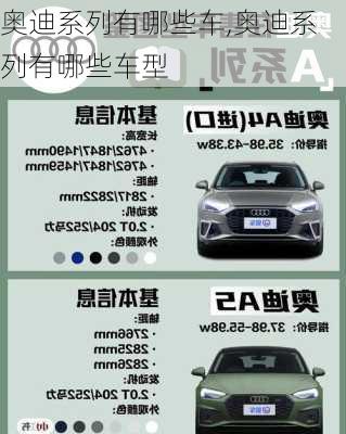 奥迪系列有哪些车,奥迪系列有哪些车型