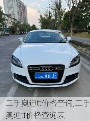 二手奥迪tt价格查询,二手奥迪tt价格查询表