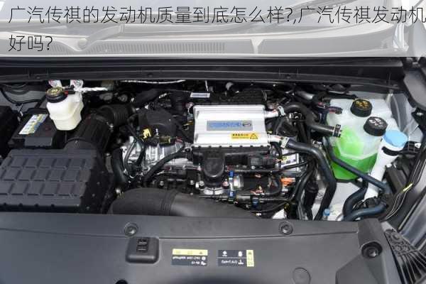广汽传祺的发动机质量到底怎么样?,广汽传祺发动机好吗?