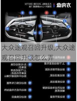 大众途观召回升级,大众途观召回升级怎么弄
