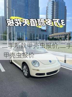 二手新款甲壳虫报价,二手 甲壳虫报价