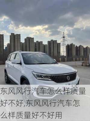 东风风行汽车怎么样质量好不好,东风风行汽车怎么样质量好不好用