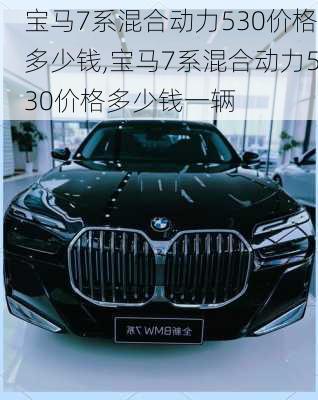 宝马7系混合动力530价格多少钱,宝马7系混合动力530价格多少钱一辆