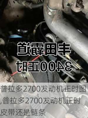 普拉多2700发动机正时图,普拉多2700发动机正时皮带还是链条