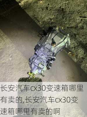 长安汽车cx30变速箱哪里有卖的,长安汽车cx30变速箱哪里有卖的啊