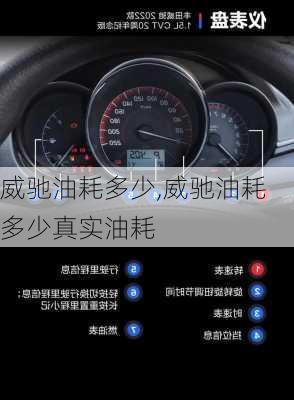 威驰油耗多少,威驰油耗多少真实油耗