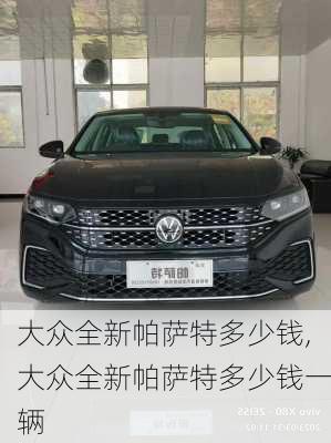 大众全新帕萨特多少钱,大众全新帕萨特多少钱一辆