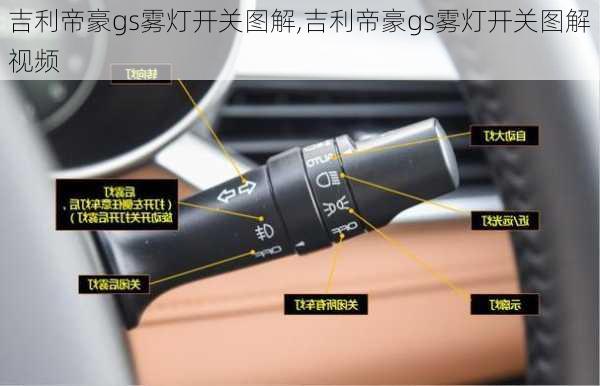 吉利帝豪gs雾灯开关图解,吉利帝豪gs雾灯开关图解视频
