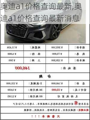奥迪a1价格查询最新,奥迪a1价格查询最新消息