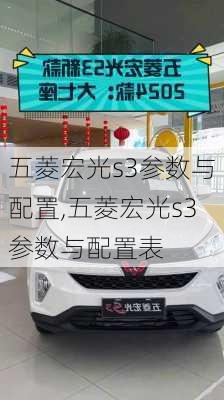 五菱宏光s3参数与配置,五菱宏光s3参数与配置表