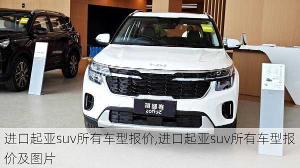 进口起亚suv所有车型报价,进口起亚suv所有车型报价及图片