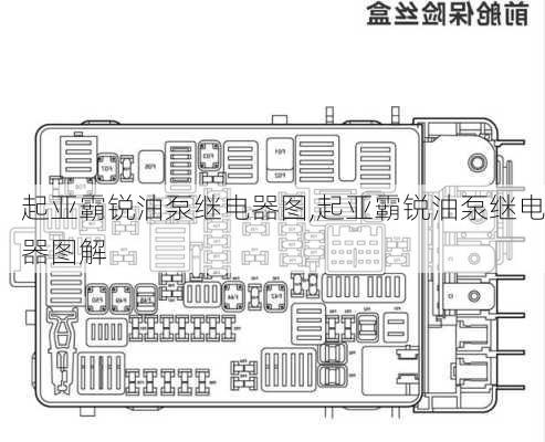 起亚霸锐油泵继电器图,起亚霸锐油泵继电器图解