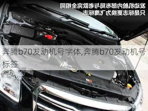 奔腾b70发动机号字体,奔腾b70发动机号标签