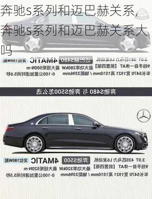 奔驰s系列和迈巴赫关系,奔驰s系列和迈巴赫关系大吗