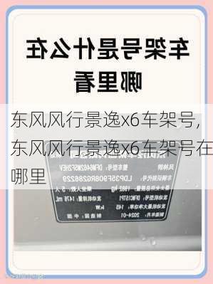 东风风行景逸x6车架号,东风风行景逸x6车架号在哪里