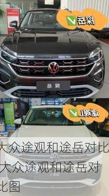 大众途观和途岳对比,大众途观和途岳对比图