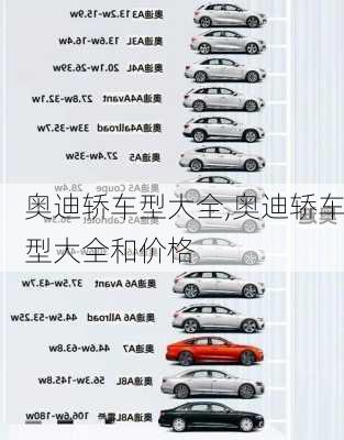 奥迪轿车型大全,奥迪轿车型大全和价格