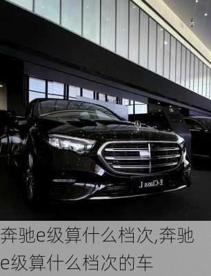 奔驰e级算什么档次,奔驰e级算什么档次的车