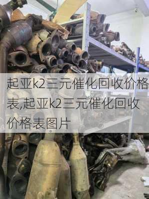 起亚k2三元催化回收价格表,起亚k2三元催化回收价格表图片