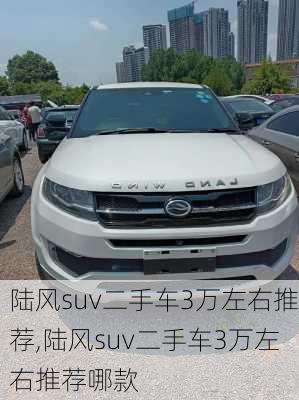 陆风suv二手车3万左右推荐,陆风suv二手车3万左右推荐哪款