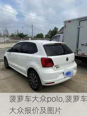菠萝车大众polo,菠萝车大众报价及图片