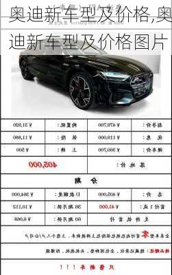 奥迪新车型及价格,奥迪新车型及价格图片