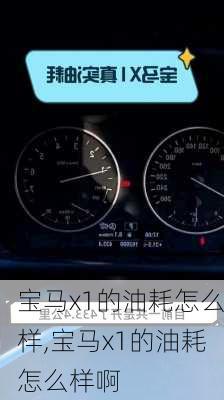 宝马x1的油耗怎么样,宝马x1的油耗怎么样啊