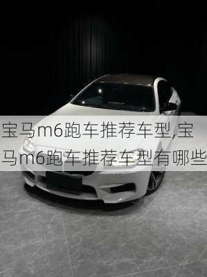 宝马m6跑车推荐车型,宝马m6跑车推荐车型有哪些