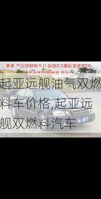 起亚远舰油气双燃料车价格,起亚远舰双燃料汽车