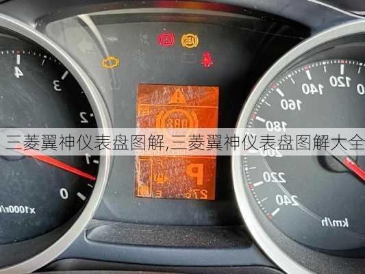 三菱翼神仪表盘图解,三菱翼神仪表盘图解大全