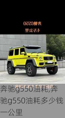 奔驰g550油耗,奔驰g550油耗多少钱一公里