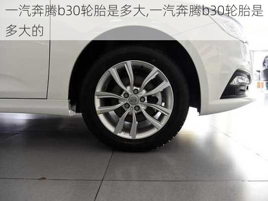 一汽奔腾b30轮胎是多大,一汽奔腾b30轮胎是多大的