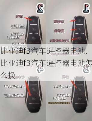 比亚迪f3汽车遥控器电池,比亚迪f3汽车遥控器电池怎么换