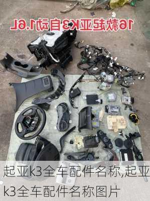 起亚k3全车配件名称,起亚k3全车配件名称图片