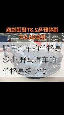 野马汽车的价格是多少,野马汽车的价格是多少钱
