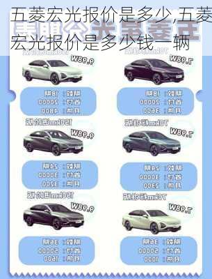 五菱宏光报价是多少,五菱宏光报价是多少钱一辆