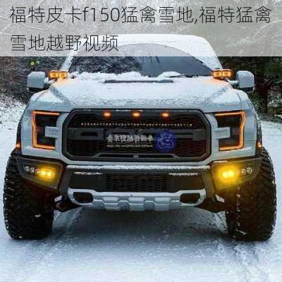 福特皮卡f150猛禽雪地,福特猛禽雪地越野视频
