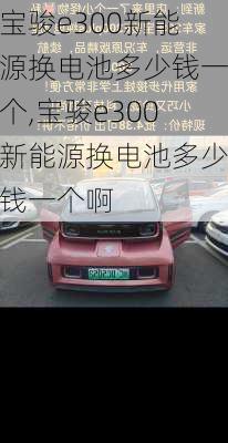 宝骏e300新能源换电池多少钱一个,宝骏e300新能源换电池多少钱一个啊