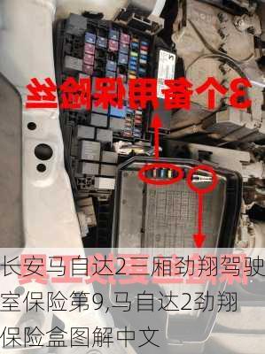 长安马自达2三厢劲翔驾驶室保险第9,马自达2劲翔保险盒图解中文