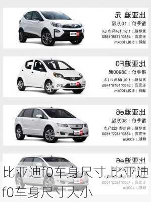 比亚迪f0车身尺寸,比亚迪f0车身尺寸大小
