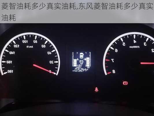 菱智油耗多少真实油耗,东风菱智油耗多少真实油耗