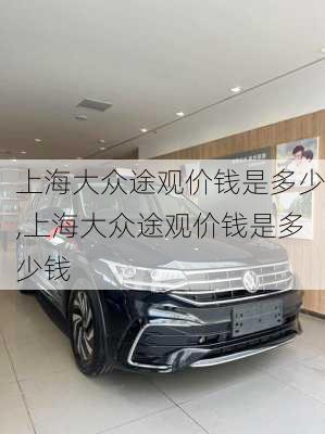 上海大众途观价钱是多少,上海大众途观价钱是多少钱
