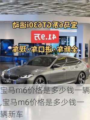 宝马m6价格是多少钱一辆,宝马m6价格是多少钱一辆新车