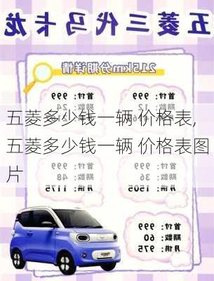 五菱多少钱一辆 价格表,五菱多少钱一辆 价格表图片