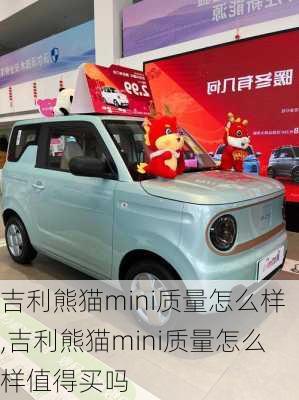 吉利熊猫mini质量怎么样,吉利熊猫mini质量怎么样值得买吗
