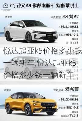 悦达起亚k5价格多少钱一辆新车,悦达起亚k5价格多少钱一辆新车